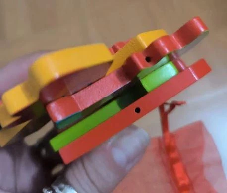 5 houten letters voor voornaam "ETHAN" nieuw – photo 2